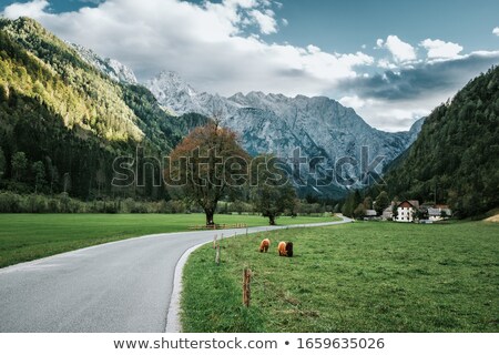Stock photo: Triglav Mountain Peak Slovenia