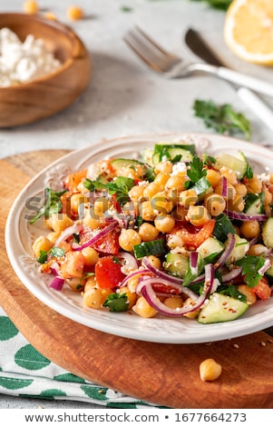 Foto stock: Chickpea Salad