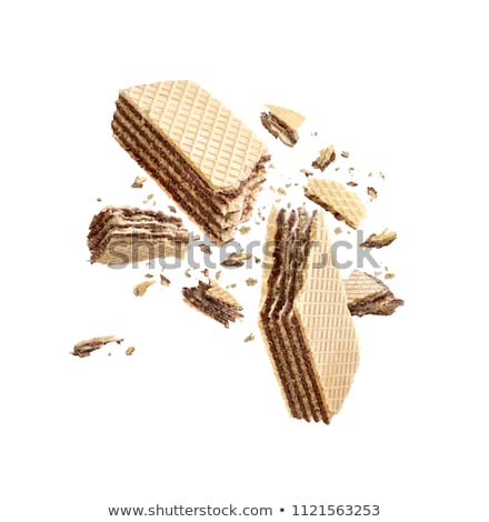 ストックフォト: Hazelnut Cream Wafer