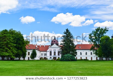 Stock photo: Garden Of The Royal Palace Of Godollo