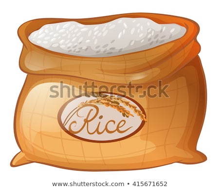 Stock photo: Isolated Clipart Rice