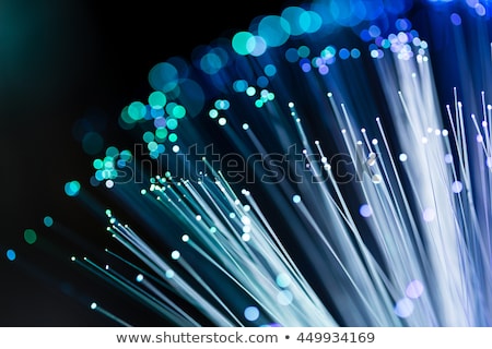 Stockfoto: Optical Fiber Lighting