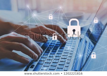 Zdjęcia stock: Cybersecurity Personal Data Protection