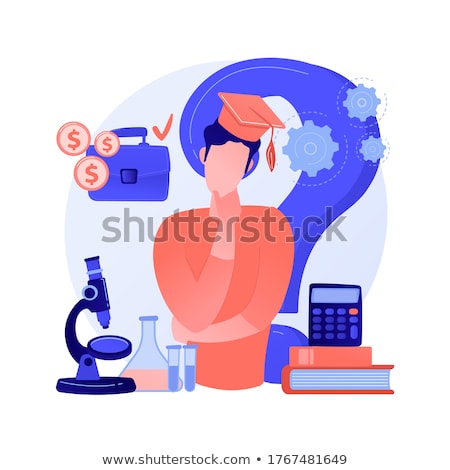 Stockfoto: Profession Choice Vector Concept Metaphor