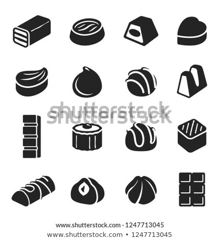 Stock fotó: Chocolate Pralines And Truffles