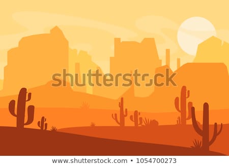 Foto stock: Color Vintage Wild West Banner