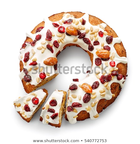 Stock photo: Traditional Easter Cake With Topping