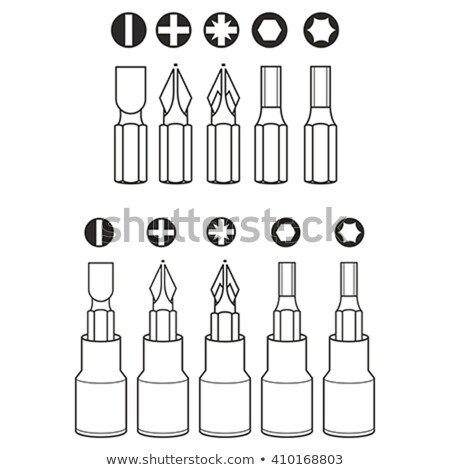 Сток-фото: Set Of Screwdriver Bits