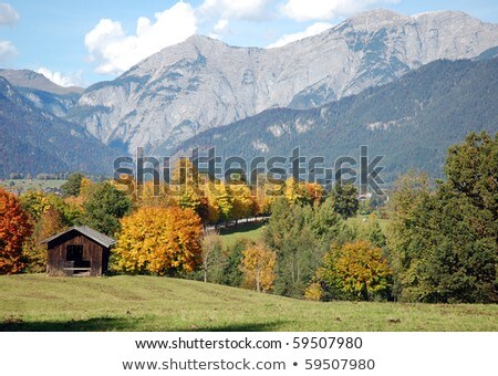 Stock photo: Autumn Hiking In The Austrian Alps