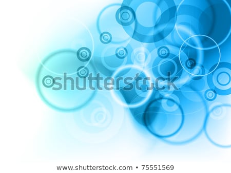 Air Bubbles Blue Abstract Background Сток-фото © vlastas