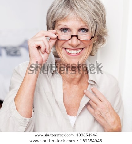 Stock photo: Woman Smiling At Viewer