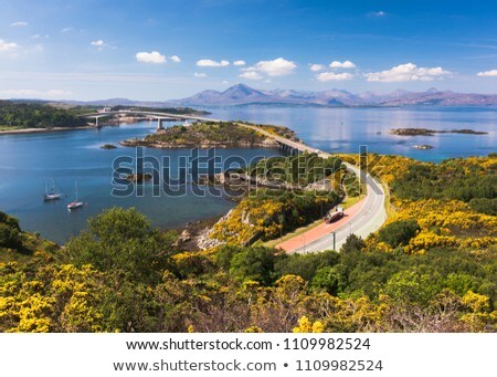 Stock photo: Road On Isle Of Skye