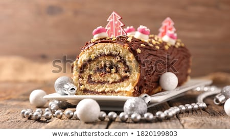 Сток-фото: Chocolate Swiss Roll