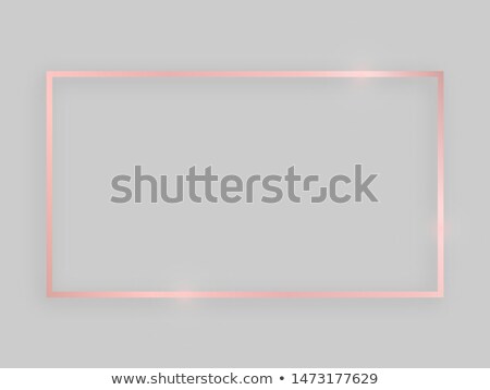 Zdjęcia stock: Framework With Yellow Rose On The Abstract Background