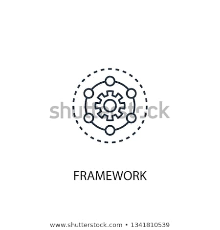 Stock fotó: Framework