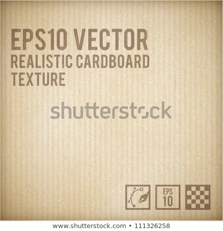 Stockfoto: Vector Cardboard Background Texture