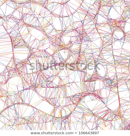 Foto stock: Abstract Colorful Lines On Neutral Eps 8