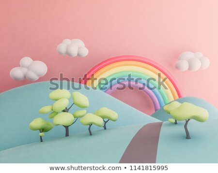 Stock photo: Night Meditation - 3d Render