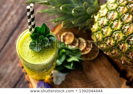 Stock foto: Table Full Of Organic Food Well Decorated