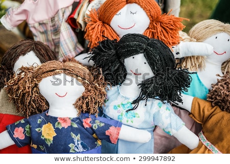 Foto stock: Rag Doll Head