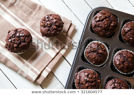 Stock fotó: Inom · friss · csokoládé · muffin