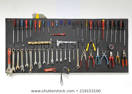 Сток-фото: Hand Tools Nicely Organized