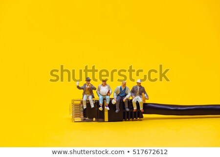 [[stock_photo]]: Team Of Technicians Having A Break Technology Concept