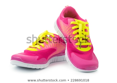 [[stock_photo]]: Sport Running Shoes Isolated Footwear For Fitness