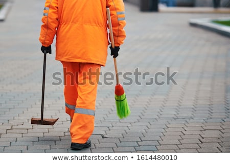 Foto stock: Impiador · de · basura