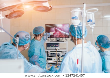 Foto stock: Laparoscopy Operation Process