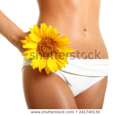 Stock fotó: Beautiful Slim Woman Body With Tan Isolated On White Background Beautiful Woman Bodyperfect Shinin