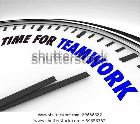 White Clock With Words Time To Move On Its Face Stock photo © iQoncept