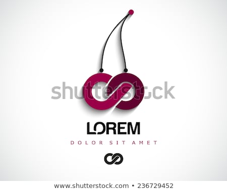 Foto stock: C Letter Icons Black Vector Elements Logo