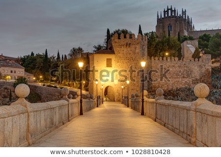 Bridge Of San Martin Toledo Castilla La Mancha Spain Сток-фото © elxeneize