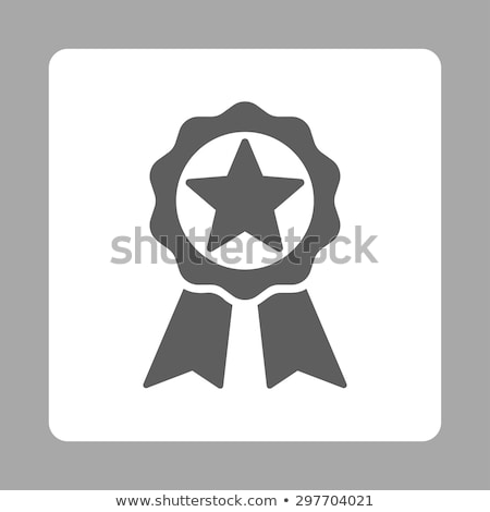 Сток-фото: Award Seal Icon From Award Buttons Overcolor Set