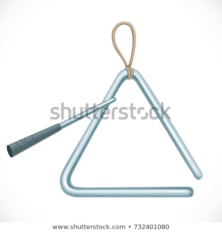 Stock photo: Musical Triangle