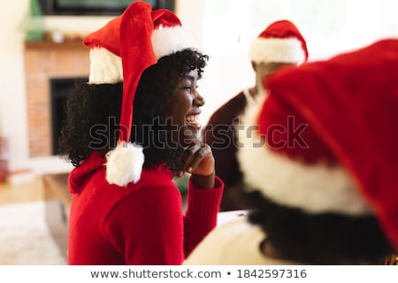 [[stock_photo]]: Emme · du · père · Noël · 2