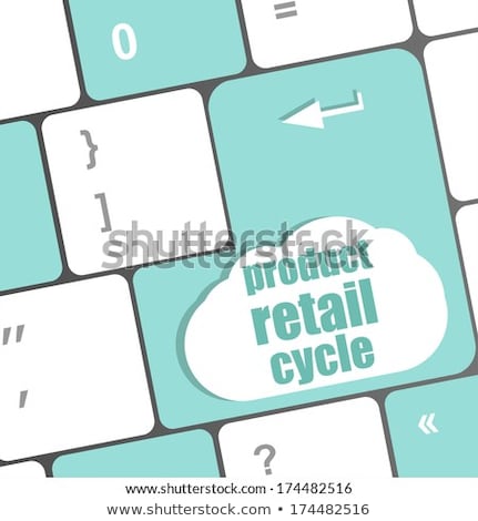 Product Retail Cycle Key In Place Of Enter Key Stockfoto © fotoscool