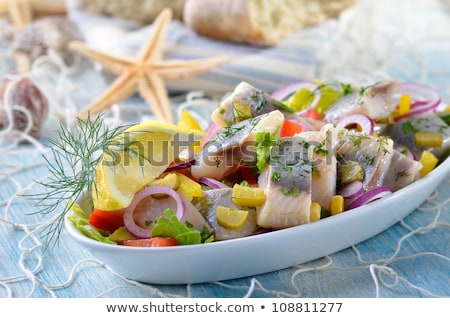 Stock fotó: Young Herring Salad