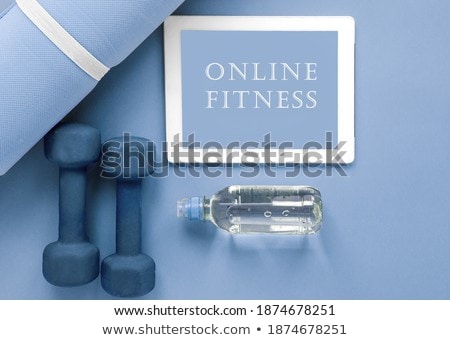 Stockfoto: Close Up View Of A Tablet Pc With Inscription