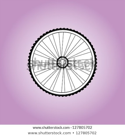 Aerodynamic Front Road Or Time Trial Wheel With Tyre Zdjęcia stock © fotoscool