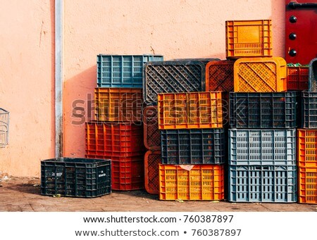 Zdjęcia stock: Color Crates