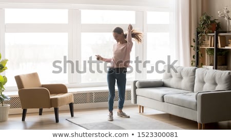 Stock fotó: Large Woman Relaxing