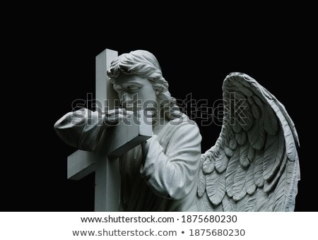 Stock photo: Old Cemetery Statue