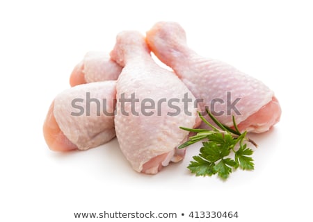 Foto stock: Raw Chicken Drumsticks