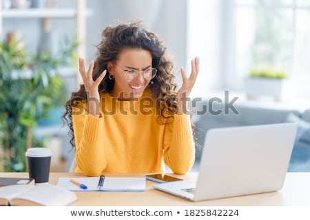 Foto d'archivio: Businesswoman With Laptop