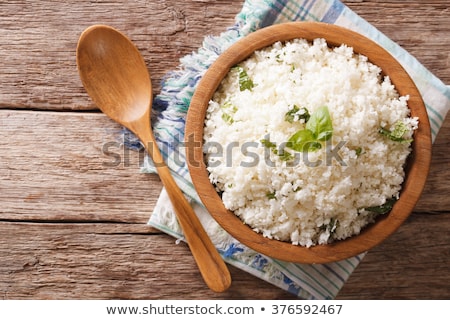 Stockfoto: Cauliflower Rice With Spices