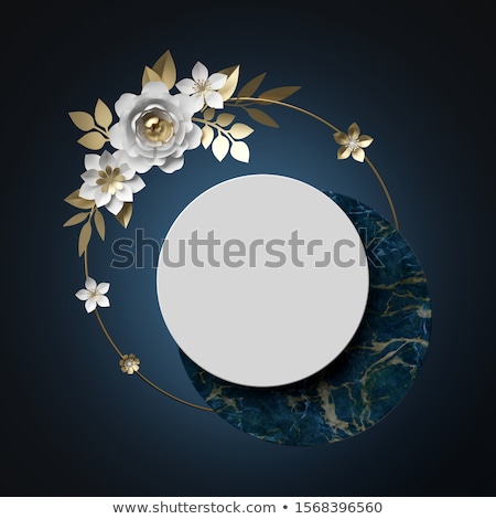 Stock photo: White Peony Flower As Abstract Floral Background For Holiday Branding