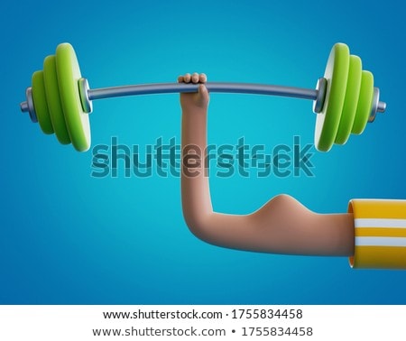 ストックフォト: 3d Rendered Illustration - Biceps