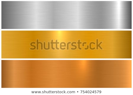 Silberfarbene Dekoration Stock foto © ExpressVectors